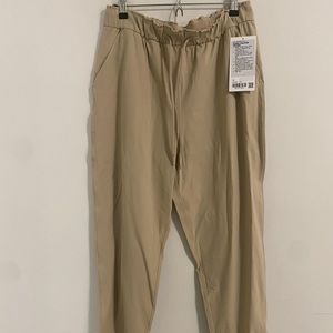 Lululemon 7/8 Stretch High Rise Khaki Pant